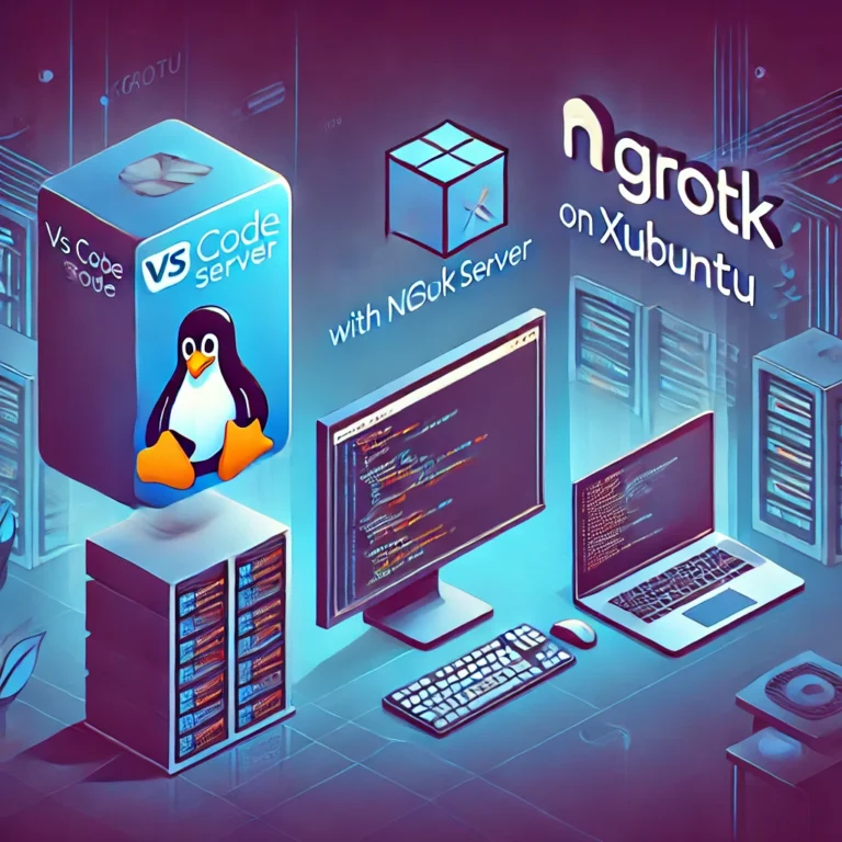 Hosting VS Code Server with Ngrok on Xubuntu: A Developer’s Guide to Remote Development