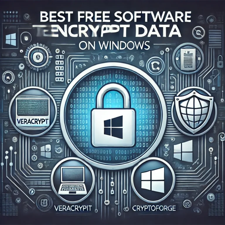 Best Free Software to Encrypt Data on Windows